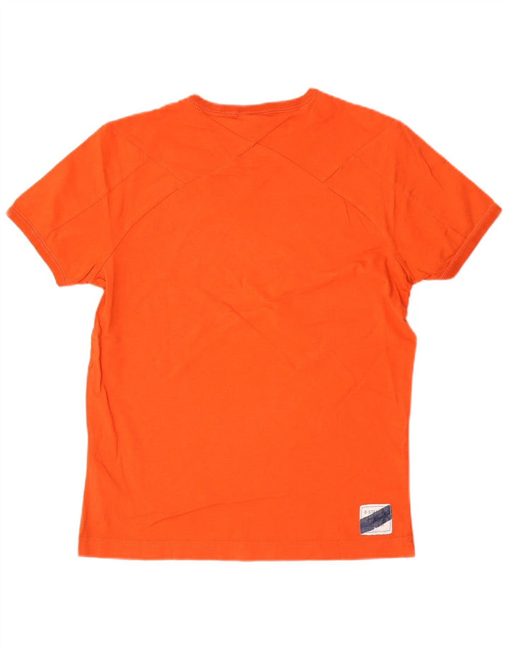 G-Star T-Shirt Graphique Homme Orange Moyen Coton