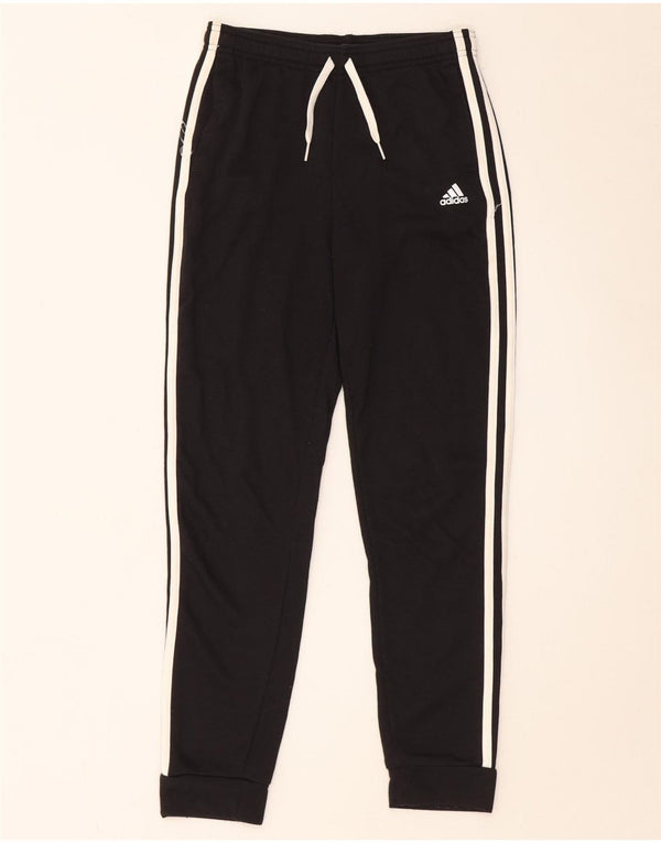 Adidas Pantalon de Survêtement Garçon Joggers 11-12 ans Noir Coton