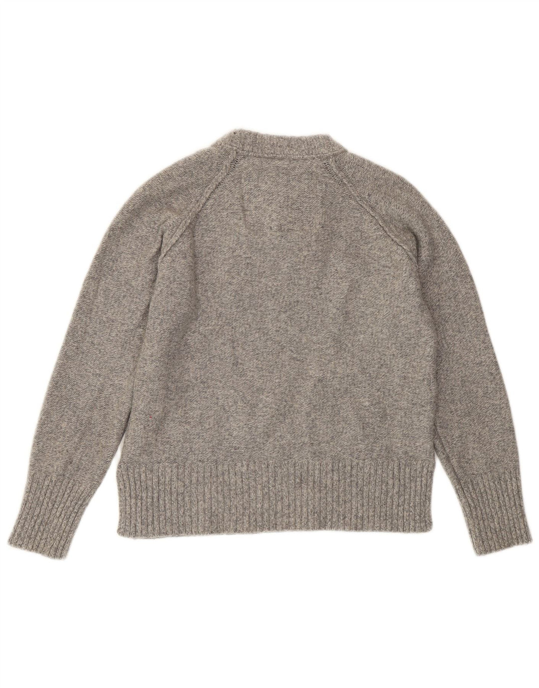 Superdry Pull ras du cou pour femme UK 10 Small Gris Laine
