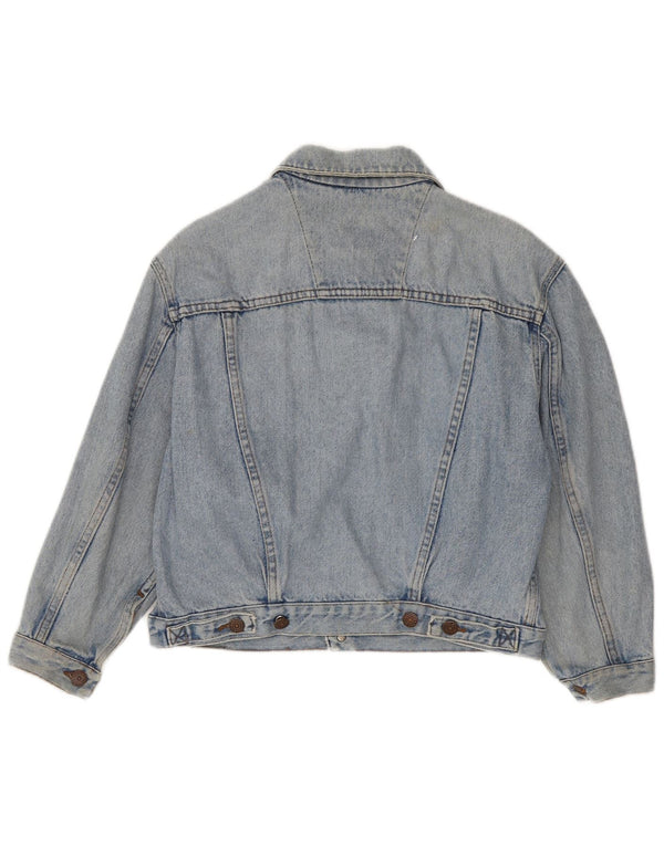 Veste en jean uniforme garçon 7-8 ans coton bleu