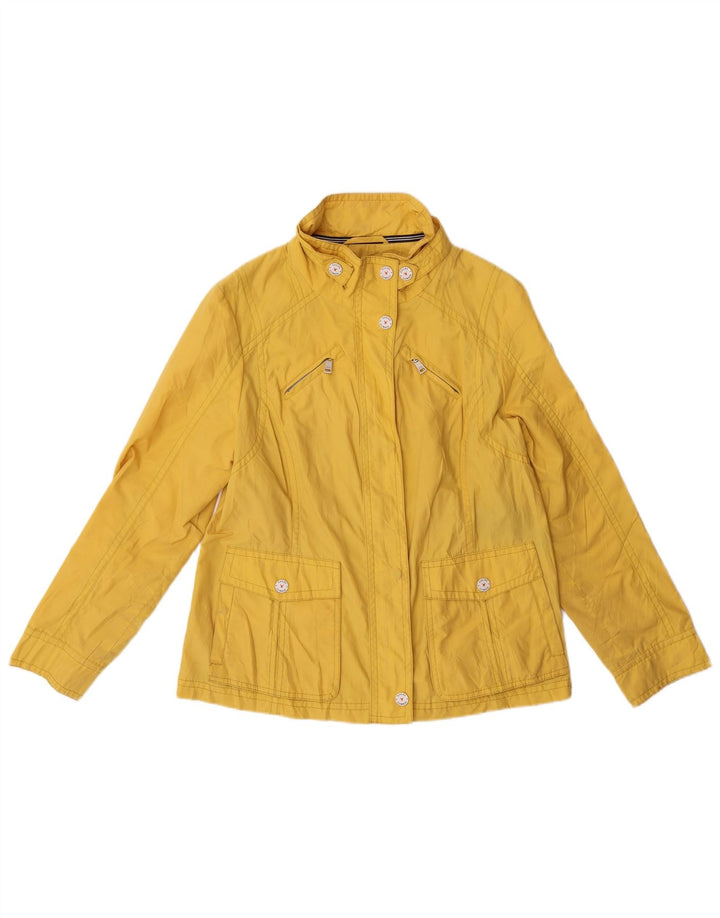 FUCHS & SCHMITT Veste utilitaire pour femme UK 16 Large Jaune Coton