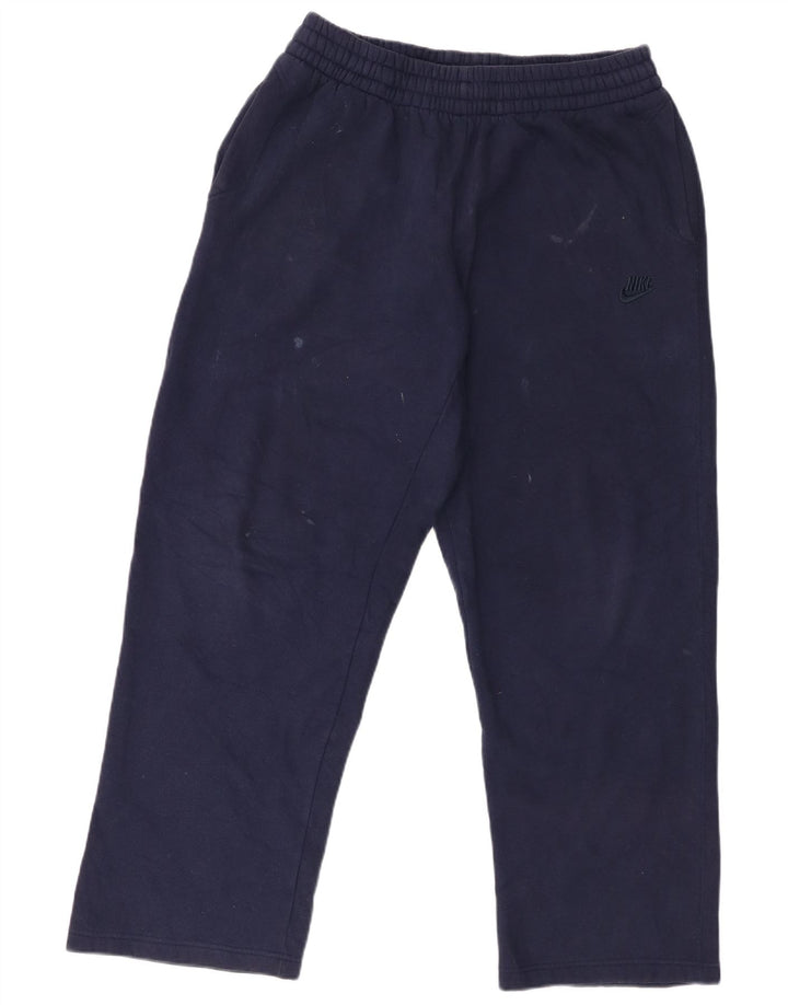 Nike Pantalon de survêtement pour homme Large en coton bleu marine