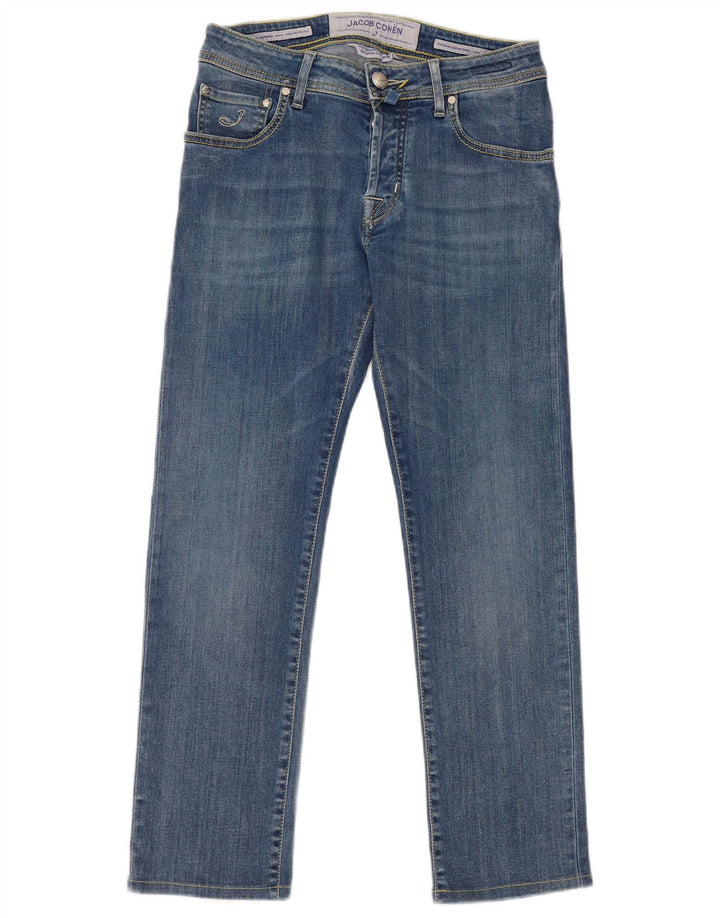 Jacob Cohen Jean Slim Femme W29 L26 Bleu Coton