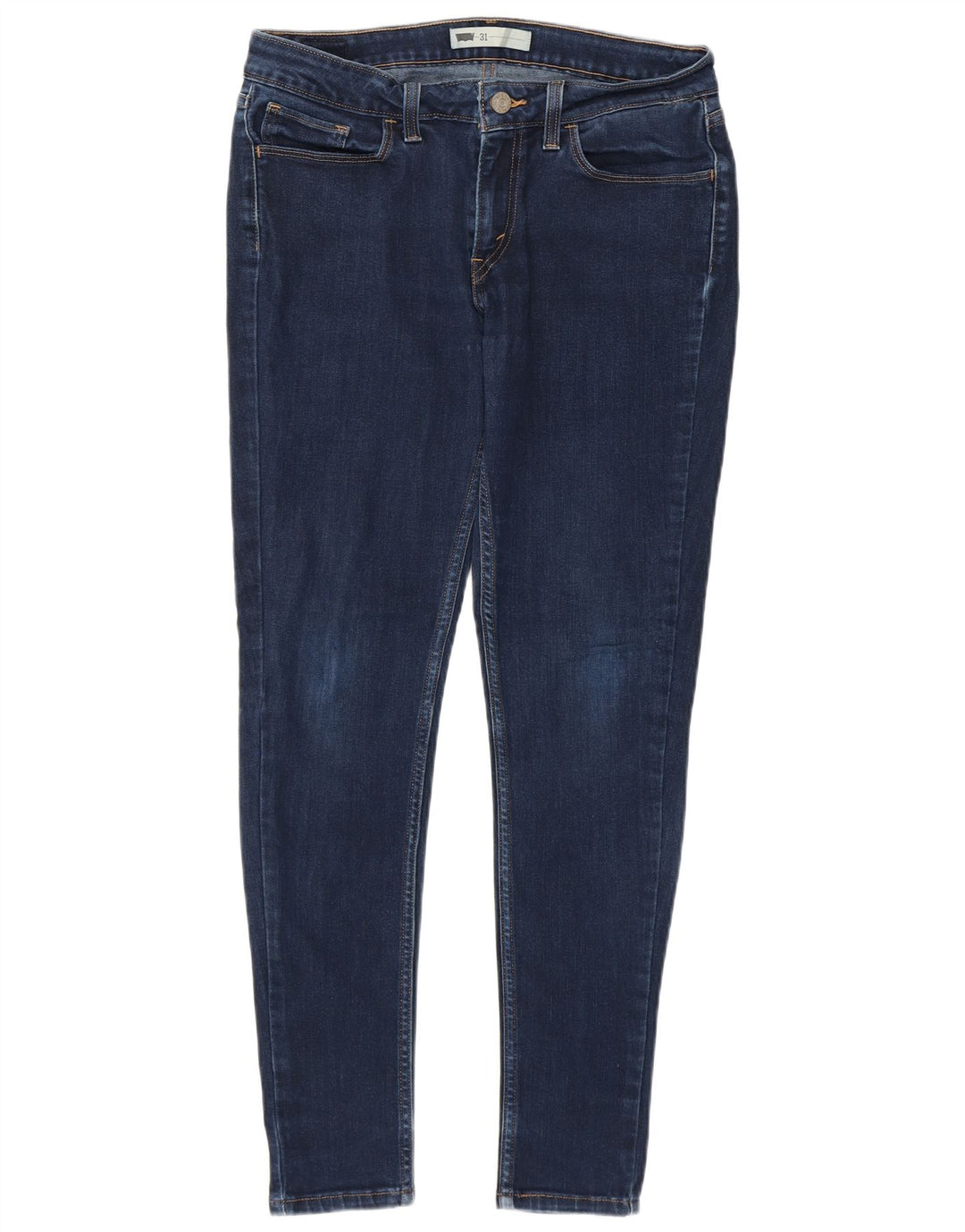 LEVI'S Jean Skinny Femme W31 L30 Bleu Marine Coton