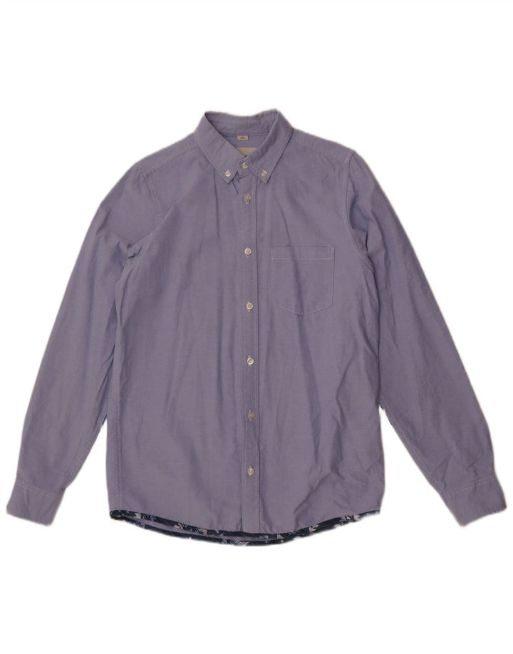 Carhartt Chemise Slim Homme Petit Bleu Colorblock Coton