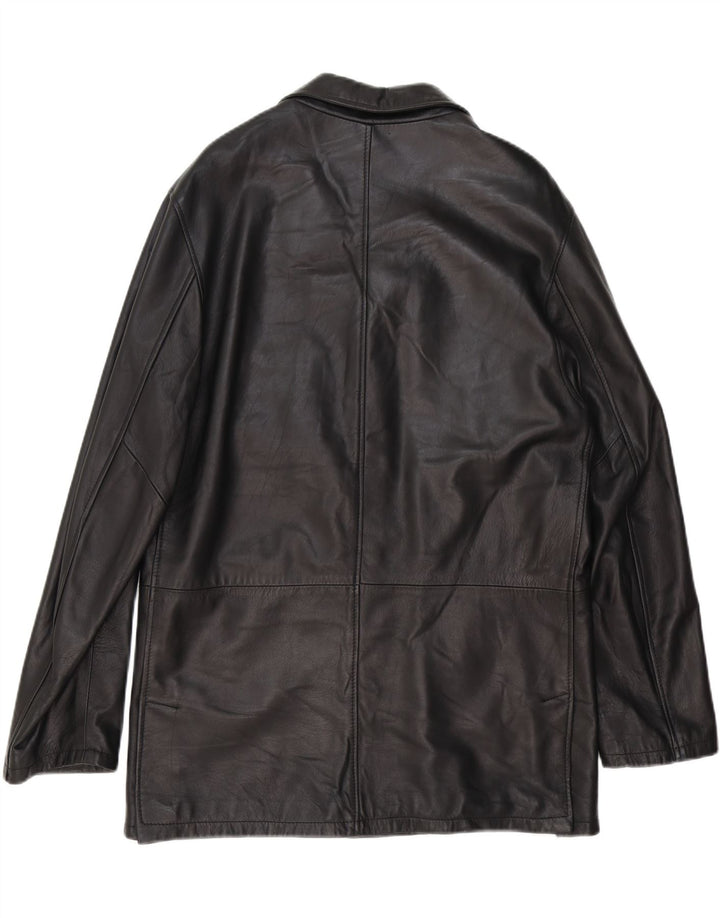 Conbipel Veste en Cuir Homme IT 52 Grand Cuir Noir