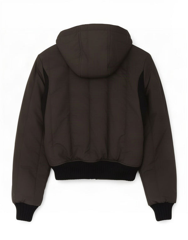 Refrigiwear Veste coupe-vent à capuche pour femme UK 8 Small Gris Polyester