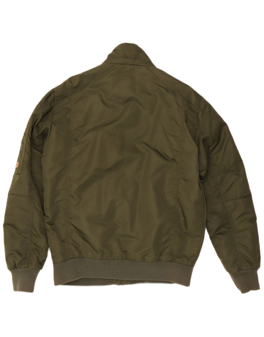 Jack & Jones Veste Bomber Homme UK 38 Medium Kaki Nylon