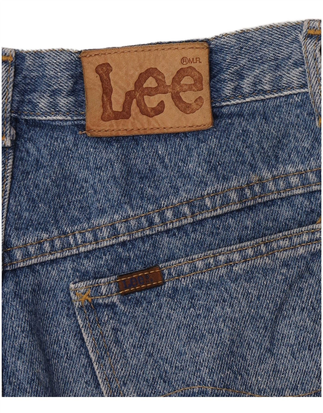 Lee Short en Jean W28 Petit Bleu Homme