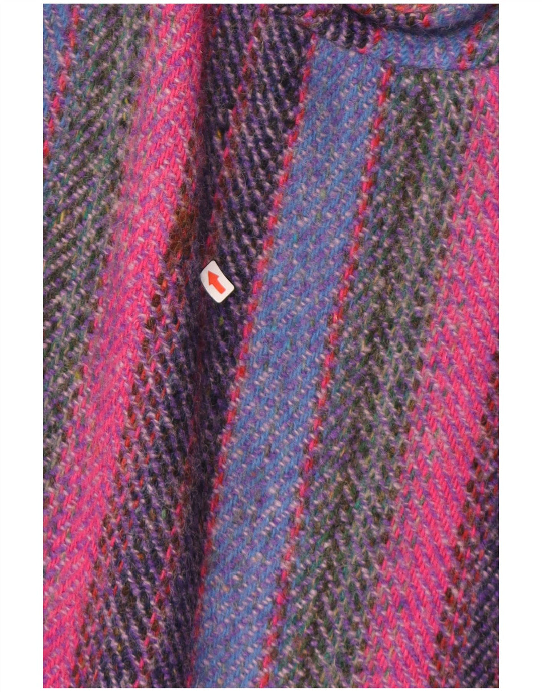 Jimmy Hourihan Manteau Cape pour Femme Taille Unique Rayé Multicolore Classique