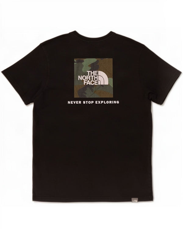 The North Face T-shirt graphique pour homme en coton noir moyen