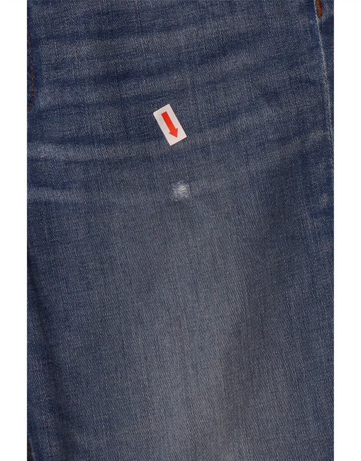 J. CREW Jean court Billie Demi Bootcut pour femme W27 L25 en coton bleu