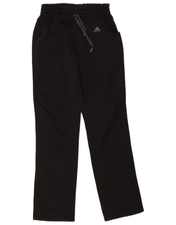Adidas Pantalon de survêtement Climalite pour femme UK 10 Small Noir Polyester