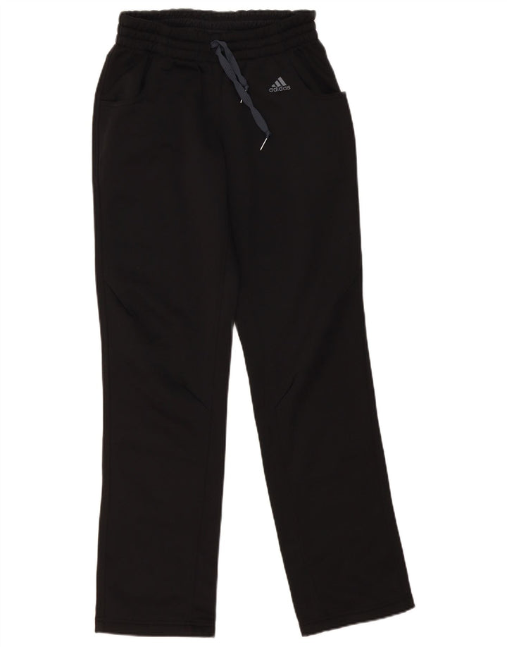 Adidas Pantalon de survêtement Climalite pour femme UK 10 Small Noir Polyester