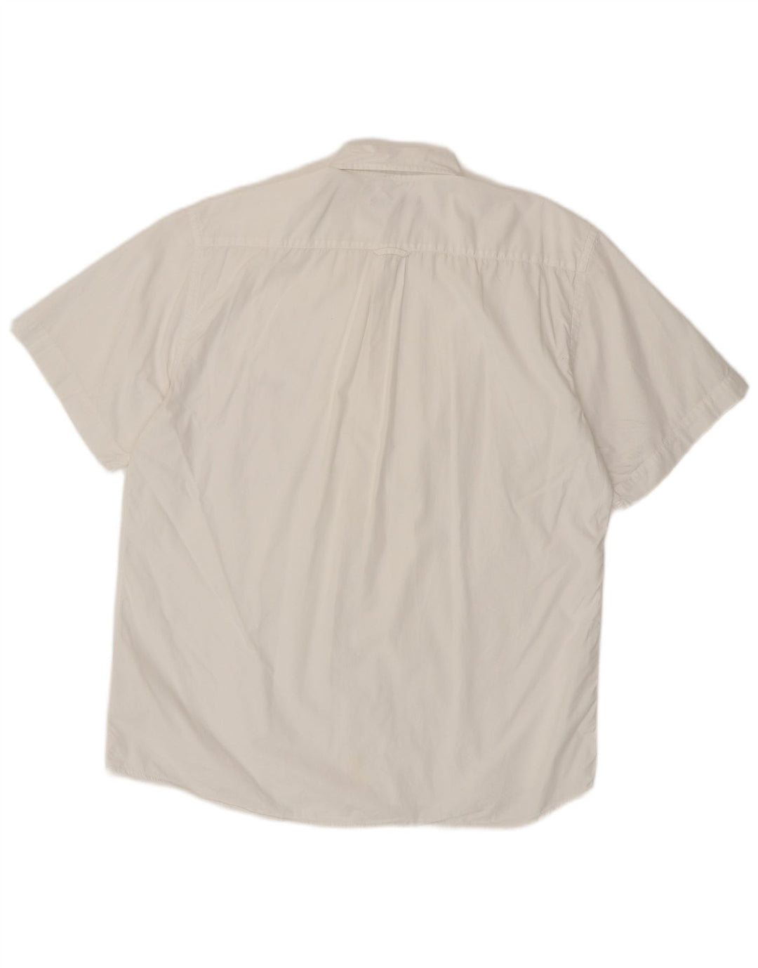 Gant Chemise à manches courtes coupe régulière pour hommes, grand coton blanc
