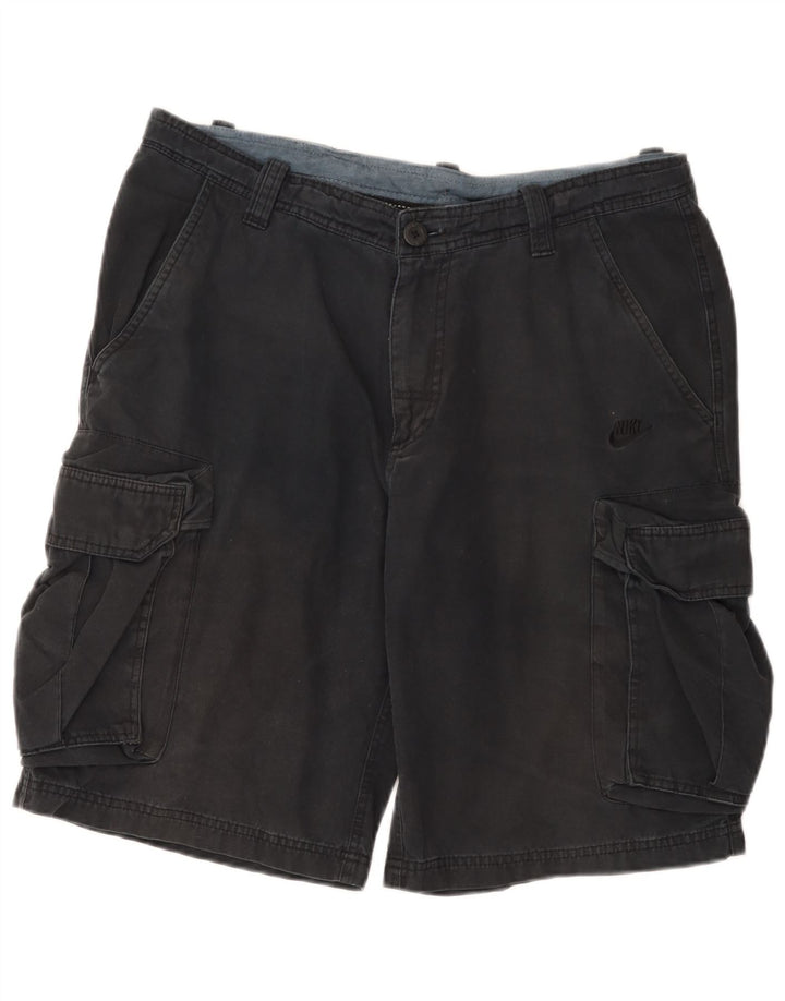 Nike Short cargo W34 pour homme Bleu marine Taille L