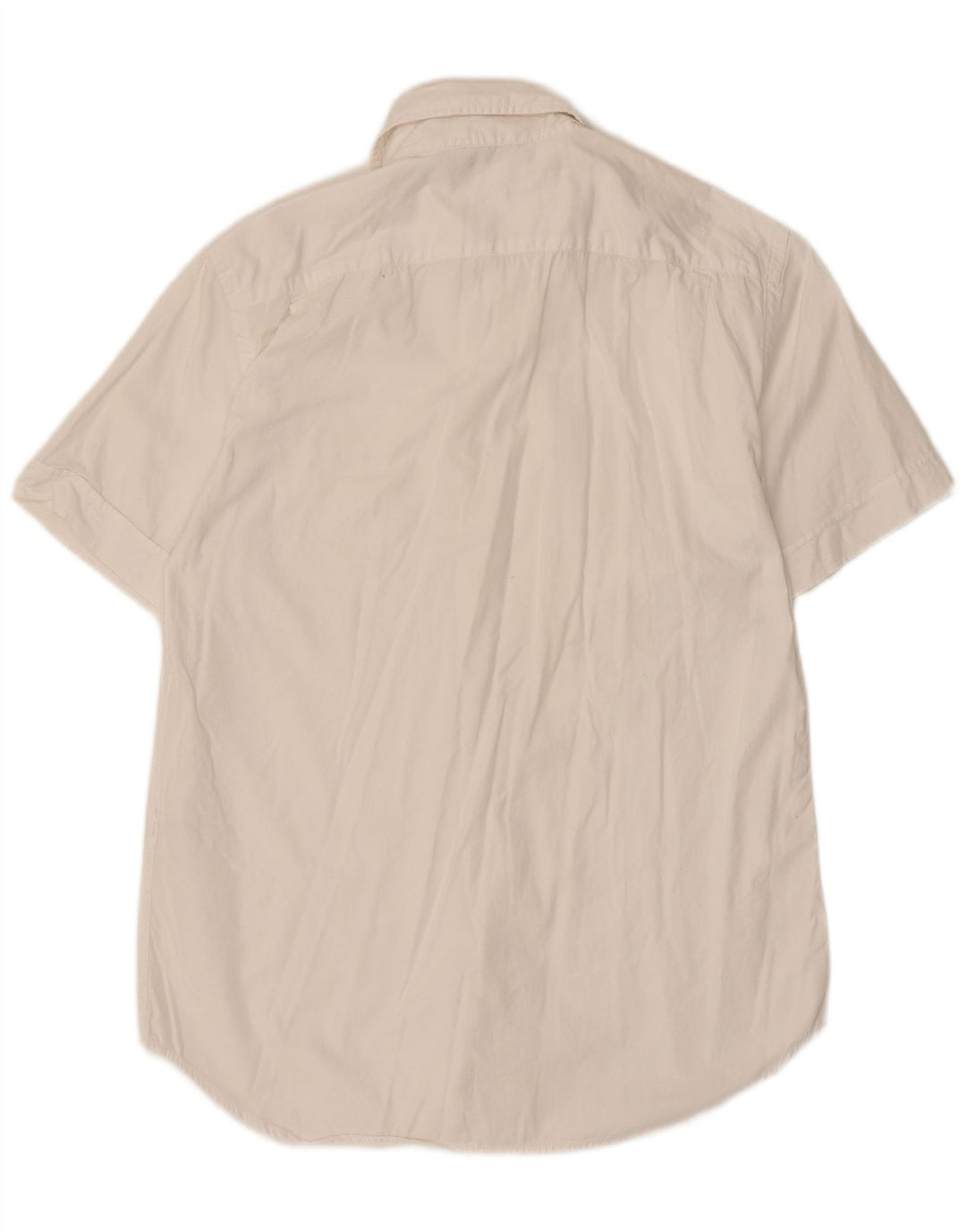 Gas Chemise à manches courtes pour homme Petit coton blanc