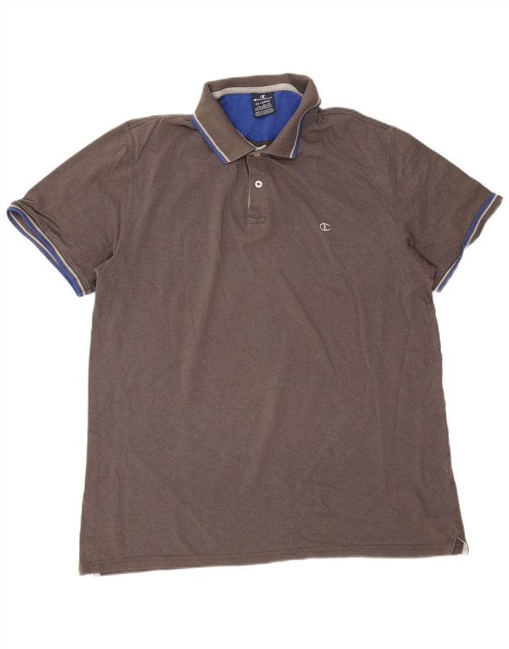Champion Polo Homme 2XL Gris