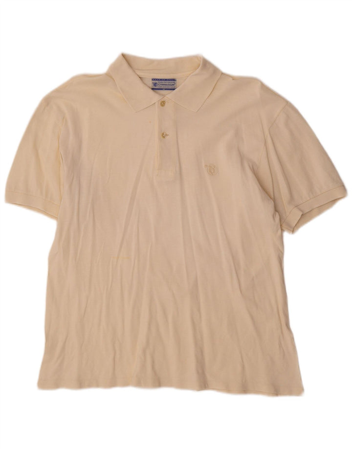 Polo Gymnasium Homme Beige Moyen