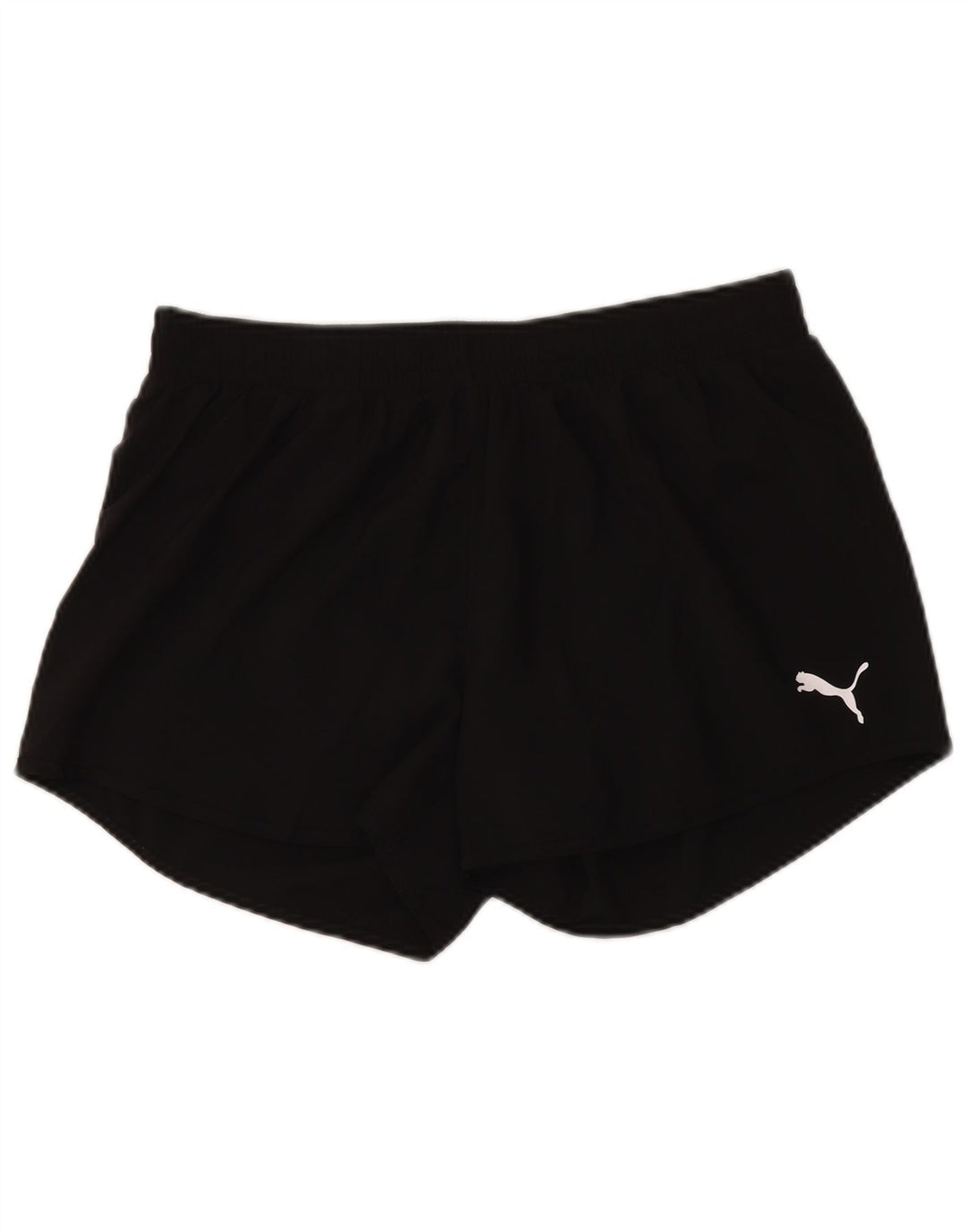 Puma Short de sport pour femme UK 18 XL Noir Polyester