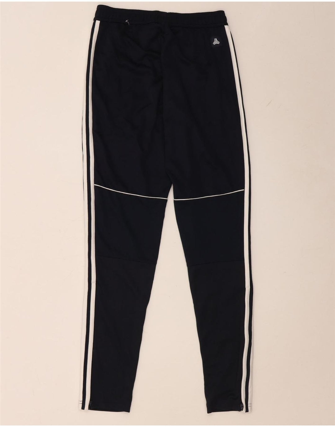 Adidas Pantalon de survêtement pour femme UK 4 XS Bleu marine Polyester