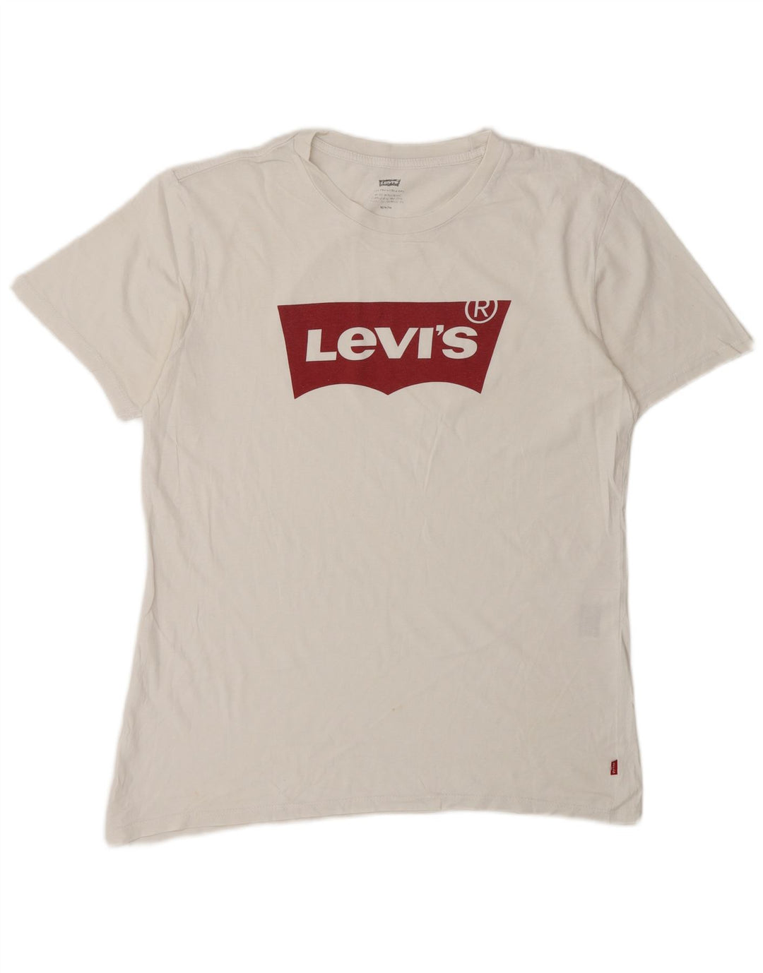 LEVI'S Tee-Shirt Graphique Homme Blanc Moyen