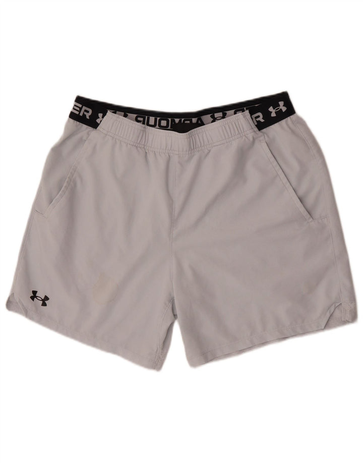 Under Armour Short de Sport Graphique Ajusté Homme XL Blanc Polyester