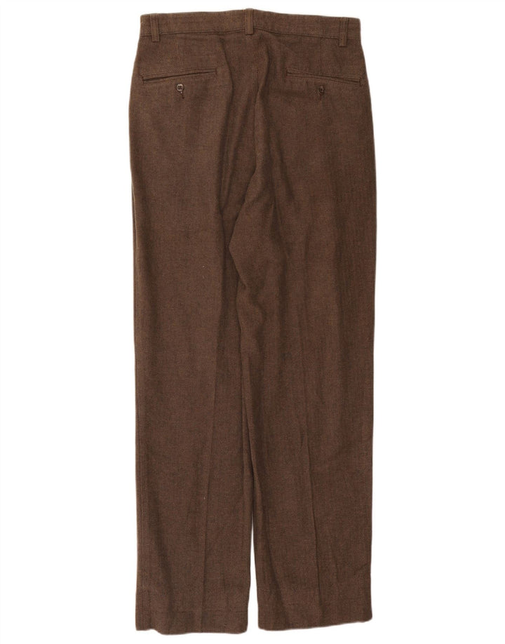 Polo Ralph Lauren Pantalon décontracté pour homme W31 L30 en coton à chevrons marron