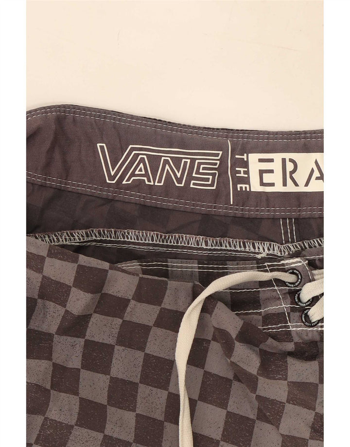 Vans Short de bain homme grand gris géométrique