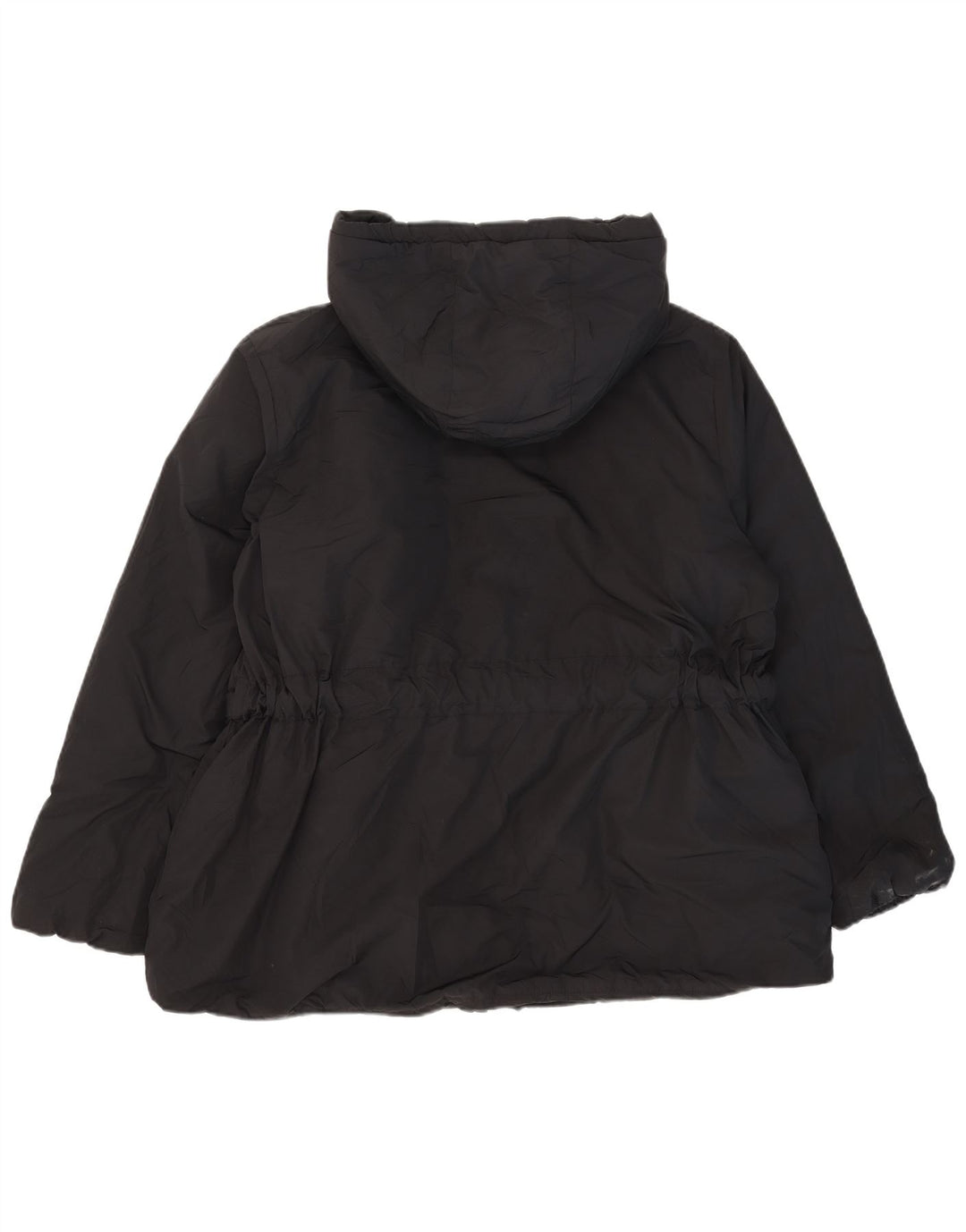 Marks & Spencer Veste matelassée à capuche pour femme UK 20 2XL Noir Polyester