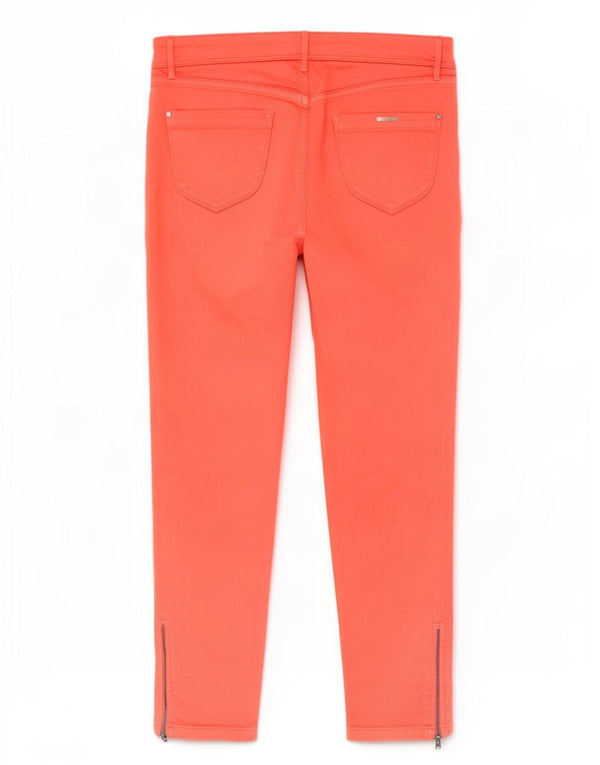 Massimo Dutti Jean Slim Femme EU 38 Small W28 L30 Coton Rose