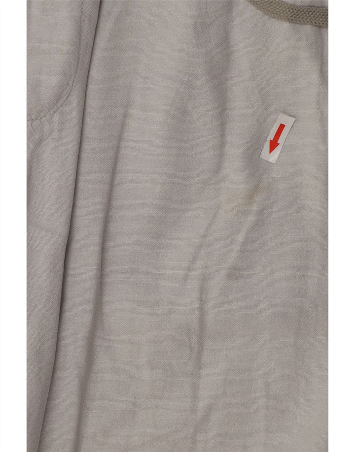 Zara Pantalon Chino Joggers Femme Large W32 L28 Gris