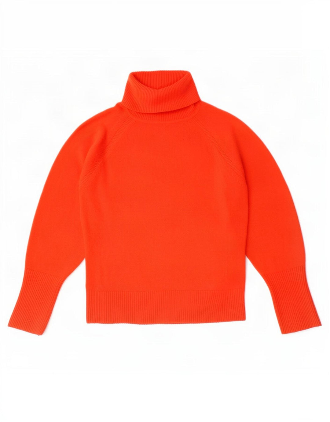 Marks & Spencer Pull col roulé pour femme UK 10 Petit Acrylique Rouge