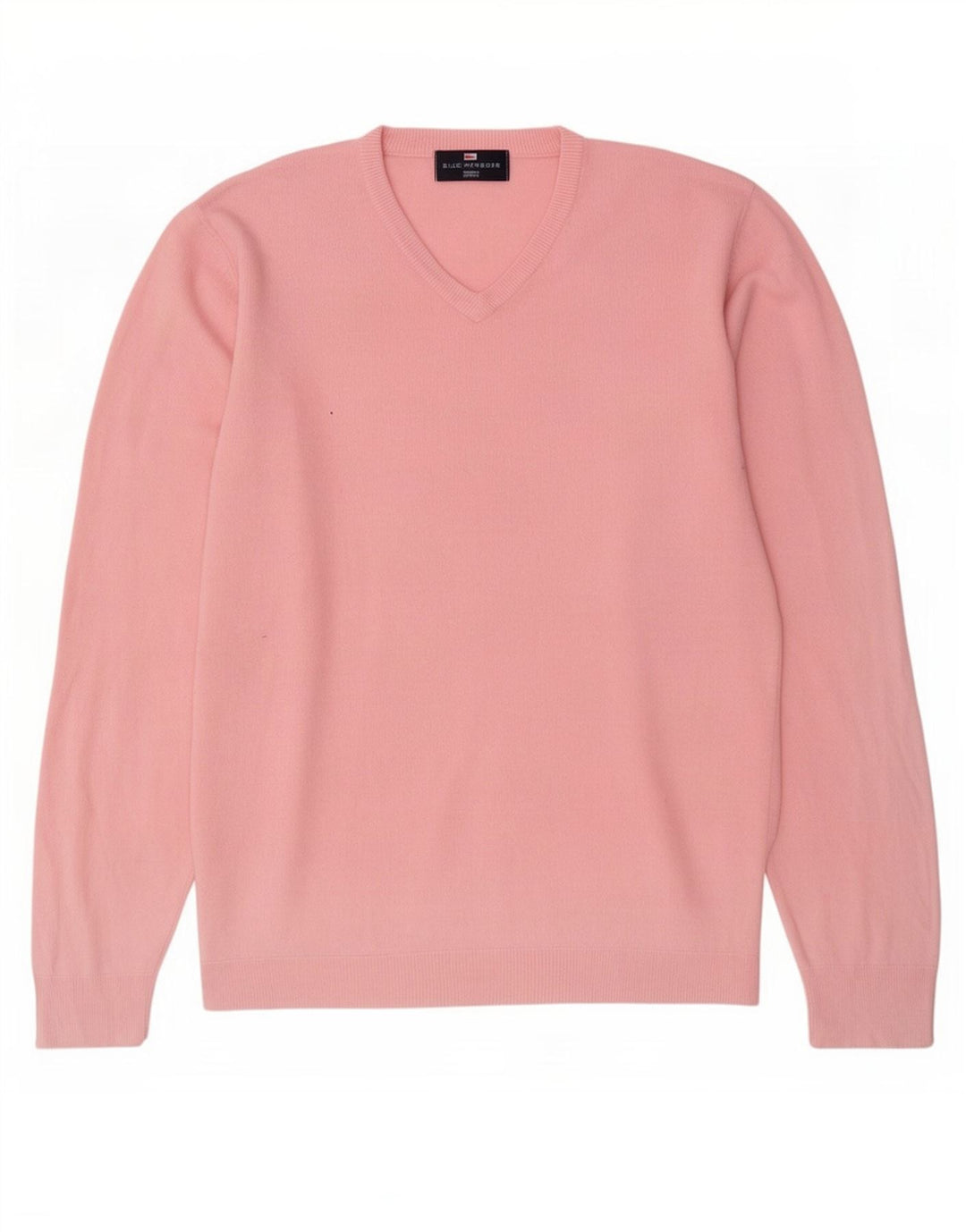 Marks & Spencer Pull Blue Harbor Col V Homme Rose Moyen Acrylique