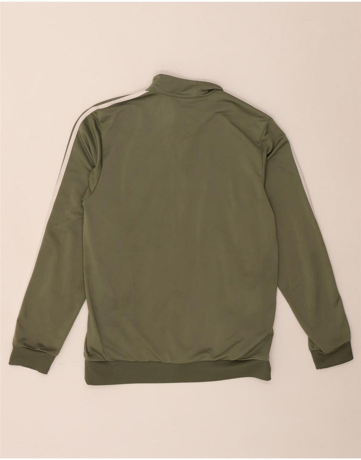 Adidas Veste de survêtement pour homme Kaki moyen Polyester