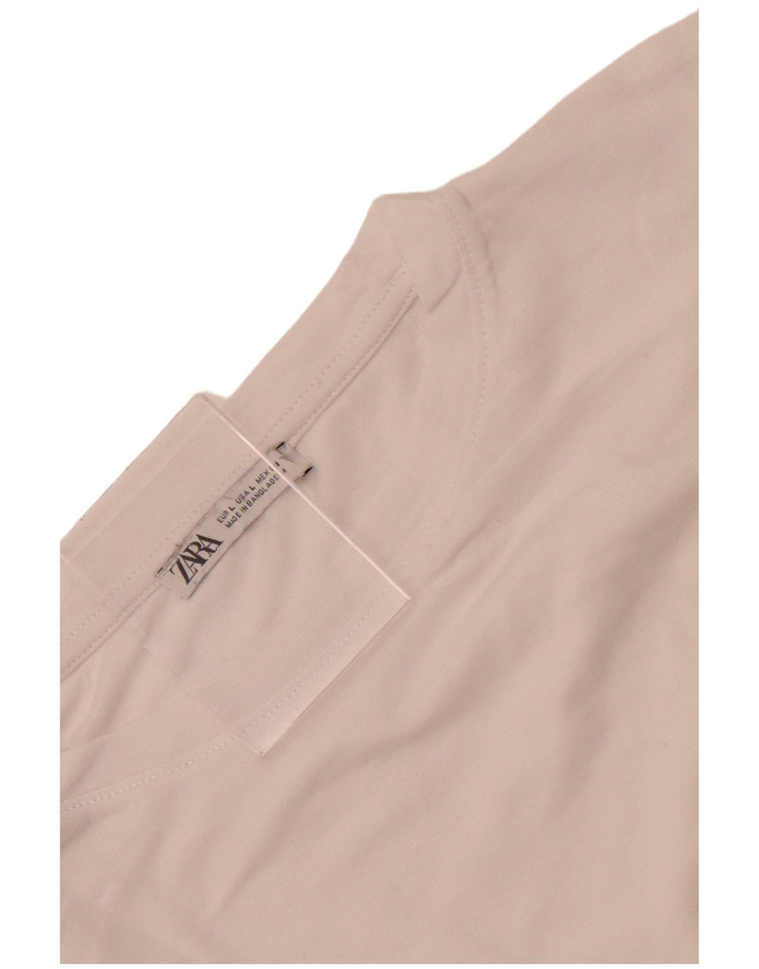 Zara Womens Crop Blouse Top UK 16 Grand Blanc