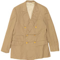 DUNHILL Veste blazer croisée pour homme UK 38 Beige moyen