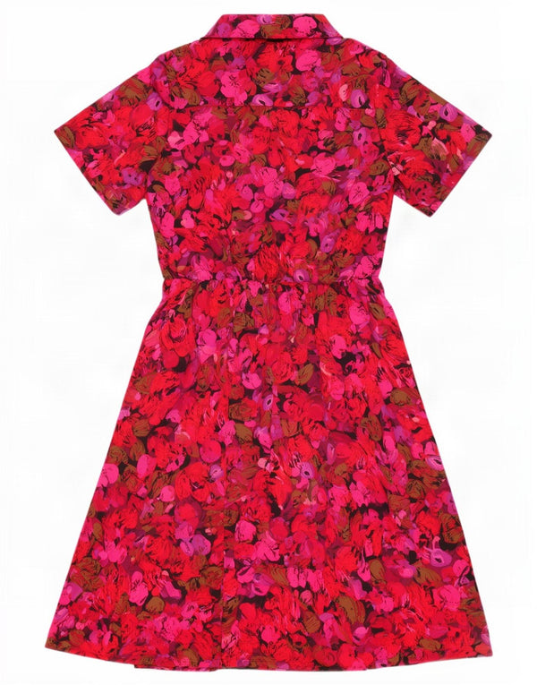 Classics Robe de thé pour femme UK 46 Large Rose Floral Polyester