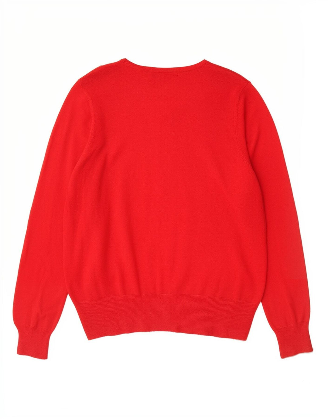 Marks & Spencer Pull Cardigan pour Femme UK 14 Rouge Moyen