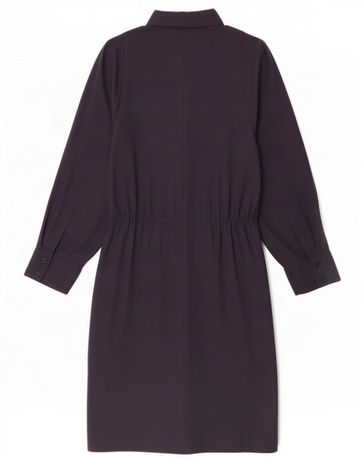 Luisa Spagnoli Femme Robe Trapèze IT 44 Laine Bleu Marine Moyen