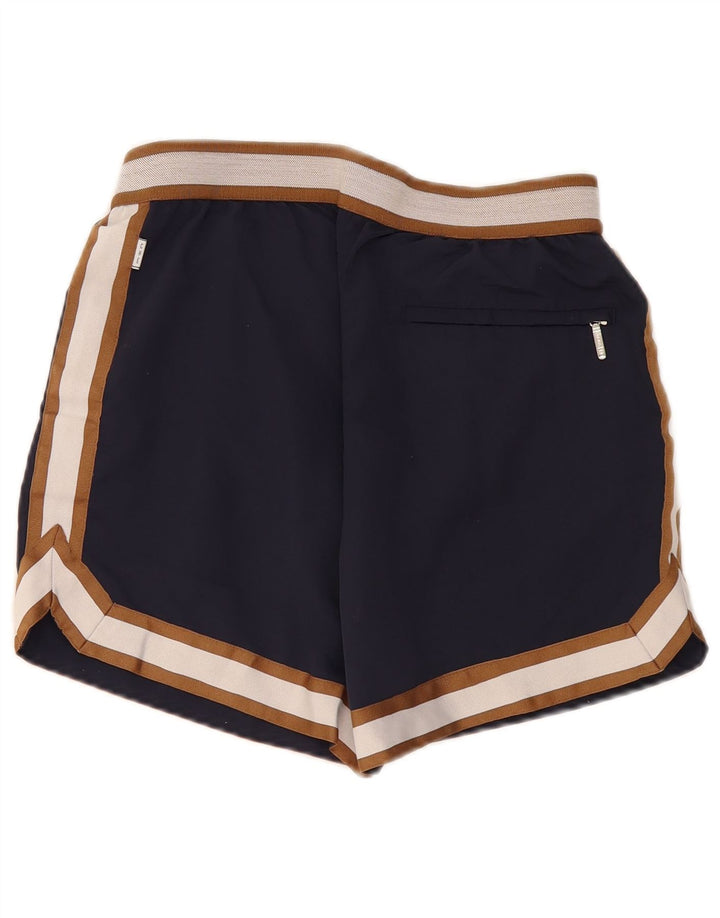 Reiss Short Che Chino Femme Small W27 Bleu Marine Colourblock Polyamide