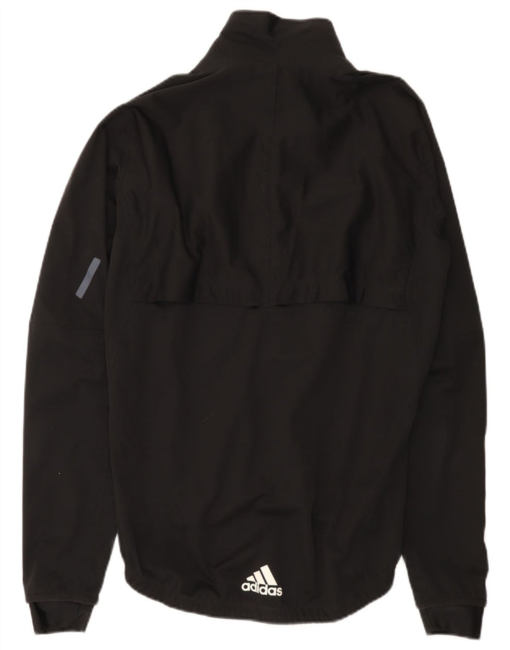 Adidas Climacool Rain Jacket UK 14 Medium Noir Polyester