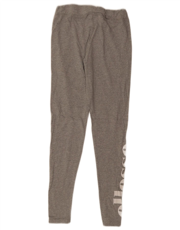 Ellesse Leggings graphiques pour femmes UK 10 petit coton gris