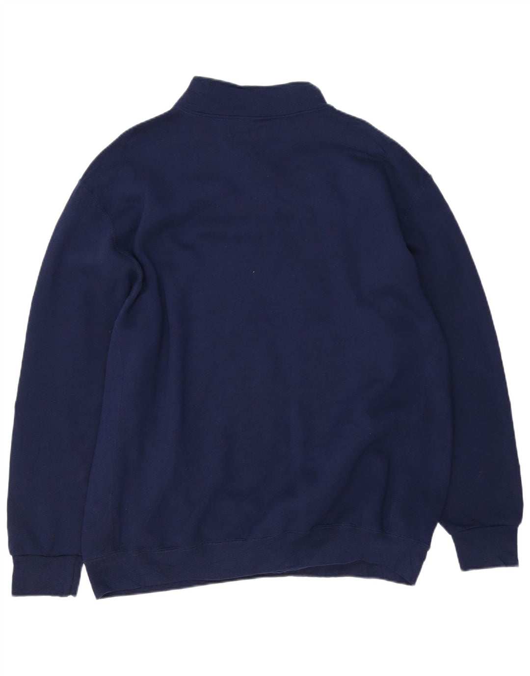 RUSSELL ATHLETIC Sweat-shirt col zippé pour homme en coton bleu marine 2XL