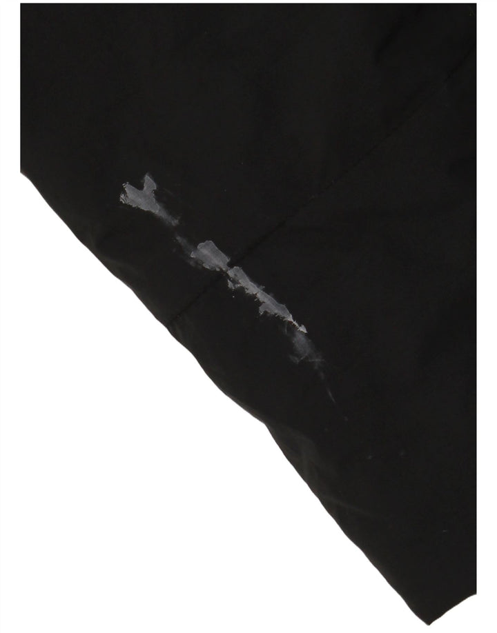 ADIDAS Veste matelassée à capuche surdimensionnée pour femme UK 10 Petit Noir Polyester