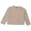 Zara Femme Chemisier Top UK 14 Polyester Beige Moyen
