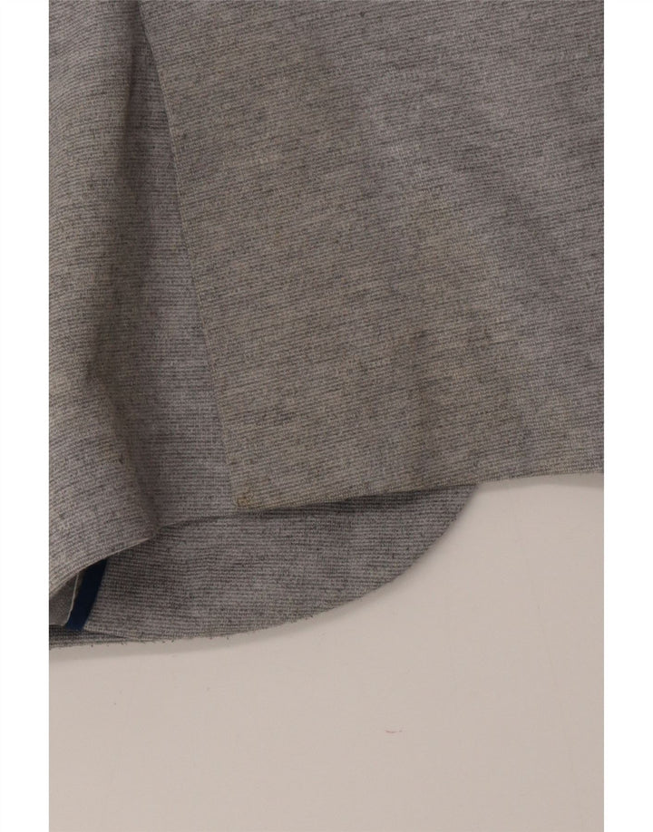 Zara Veste Blazer 1 Bouton pour Homme UK 36 Petit Gris