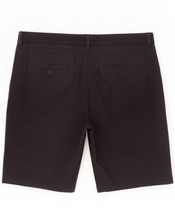 Fat Face Short Chino Femme UK 12 Medium W30 Bleu Marine Coton