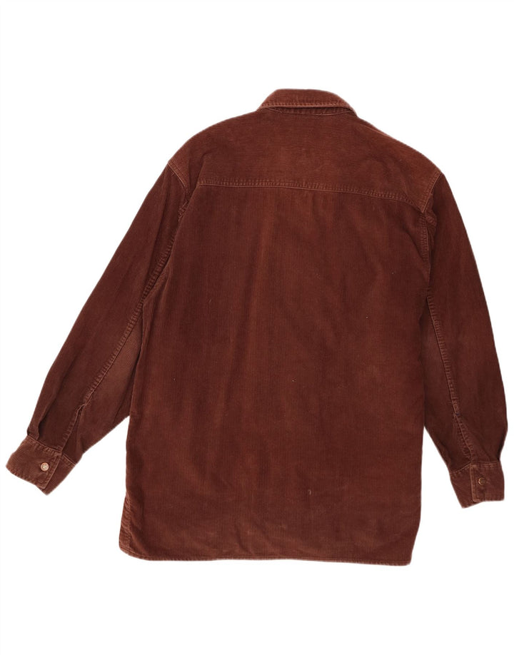 Lee Chemise en velours côtelé pour homme Large en coton marron