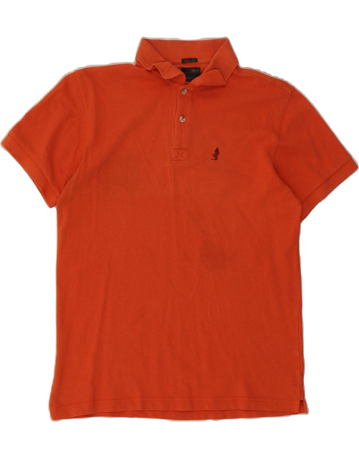 MARLBORO CLASSICS Mens Slim Fit Polo Shirt Medium Red Vintage Marlboro Classics and Second-Hand Marlboro Classics from Messina Hembry 